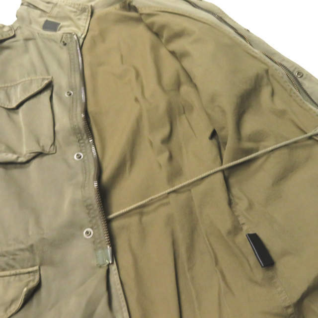AKM Japan M-65 military jacket B128 M olive Blouson safari outer