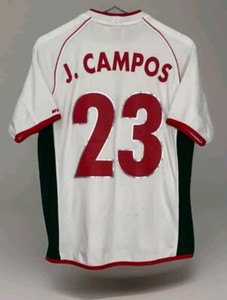 Maillot De Foot Mexique Atletica Coupe Du Monde 2002 - Cuauhtemoc - Taille L - Occasion Collector