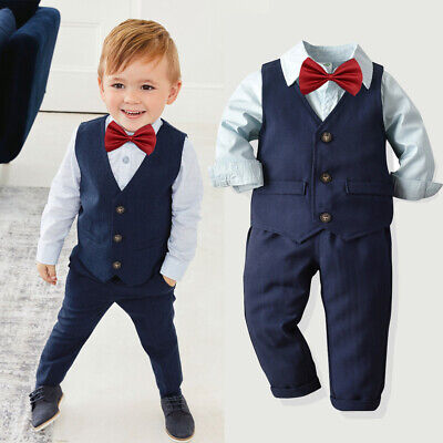 Baby Boy Formal Suit Newborn 4 Pcs Set – toddlerme