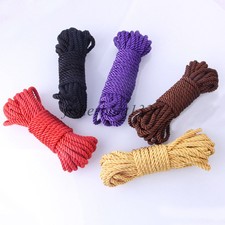 10M Silk Rope Soft Restraint Shibari Tie Up Belt Slaves Foreplay Couples