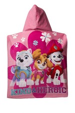 Paw Patrol Kids Swimming Poncho High Quality 100 Cotton Terry Cloth