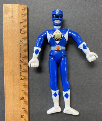 1994 BANDAI *POWER RANGERS* 'BLUE RANGER' BENDABLE ACTION FIGURE! (NM ...