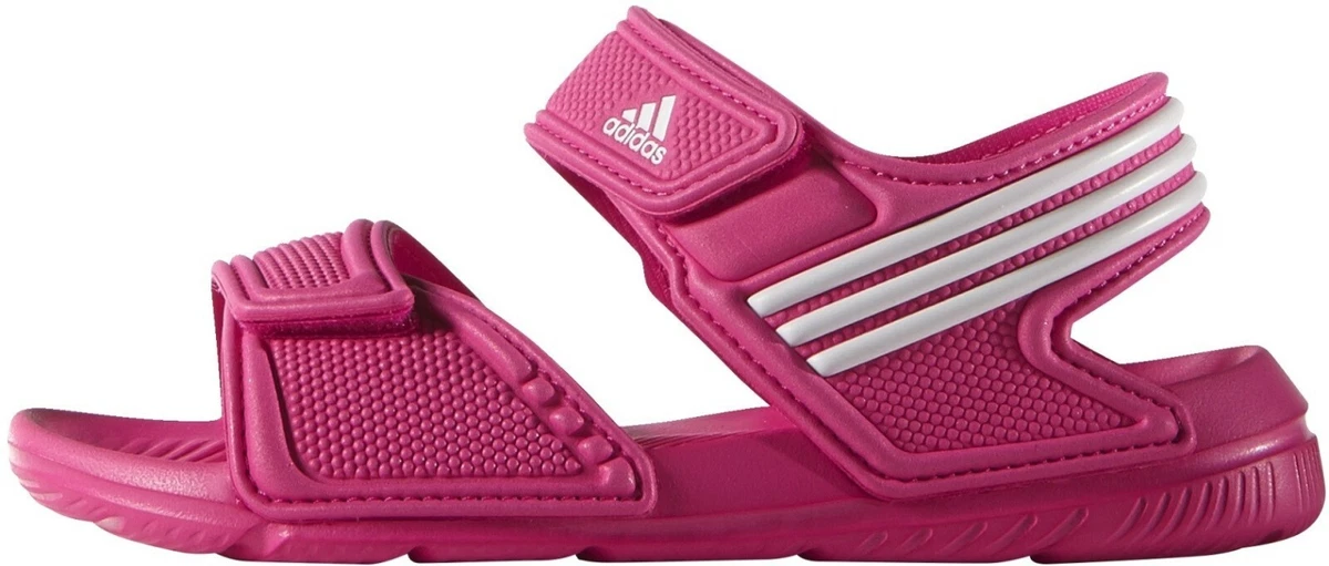 Beschuldigingen Koel Minimaliseren adidas Akwah 9 Girls Kids Flip Flop Sandal Water Shoe Pink Hook and Loop |  eBay