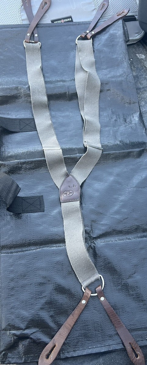 小物 versace vintage suspender YOUNG VERSACE RARE SUSPENDERS WITH MEDUSA MOTIFS