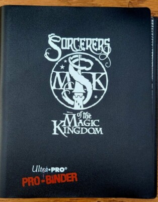 disney sorcerers of the magic kingdom spell card binder Livres Disney Sorcerers of the Magic