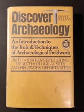 DISCOVER ARCHAEOLOGY By George Sullivan - Hardcover Ex- Library 