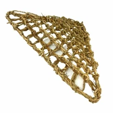 Bonka Bird Toys 3731 Woven Triangular Seagrass Mat Natural Bird Toy Craft Part