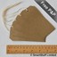 Red Strung Tie-On Tags - Wedding, Luggage, Craft & Gift Labels (Numbers 0-5 Included)