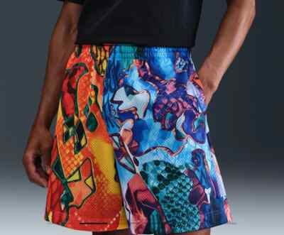 KOBE Nike 6” Dri-FIT Reversible Basketball Shorts MENS HJ4209-010