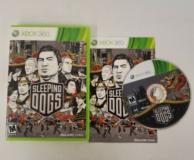Jeu Sleeping Dogs - Xbox 360 - édition Classics FR PAL - Complet (boîte + Manuel)