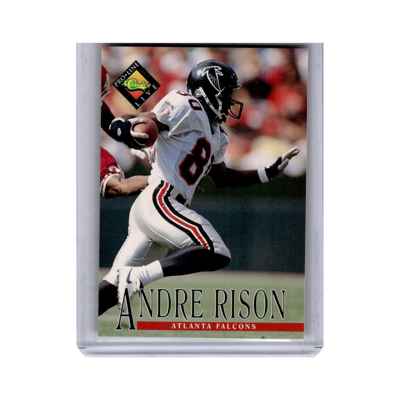Andre Rison 1994 Pro Line Live #2 Atlanta Falcons Football Card NM
