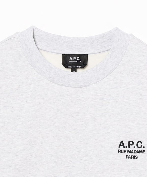(ASK availability First) BEAMS APC / RUE MADAME sweatshirt new image 5