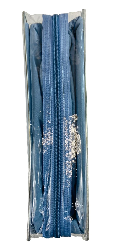 Mellanni 1800 Brushed Microfiber Twin XL Bed Sheet Set, 3 Piece - Blue Hydrangea - Image 3 of 4