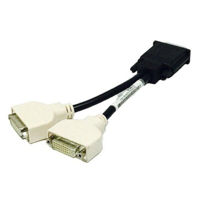 Câble Adaptateur DELL DMS-59 Vers 2x DVI-I (0H9361) – Neuf Sous Garantie