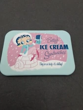 BETTYS ICE CREAM SANDWICHES BETTY BOOP Kitchen FRIDGE MAGNET 3-1/2 X 2-1/2"