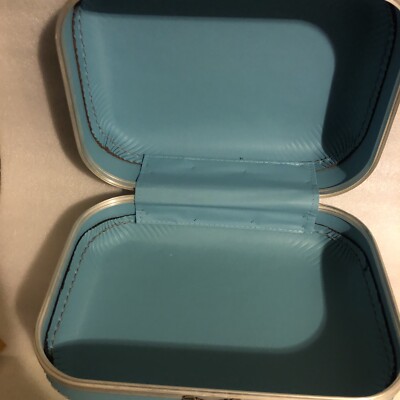 Vintage Luggage Going To Grandma's Hard Case Suitcase 13”x9”x6