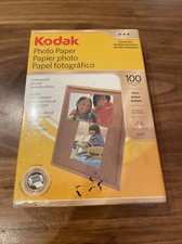 Kodak Photo Paper 4 x 6 Gloss 100 Sheets Instant Dry New Sealed