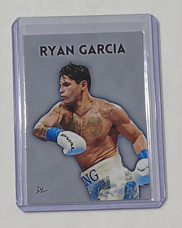 Ryan Garcia Limited Edition Artist Signed “King Ry” Trading Card 4