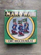 Warhammer Man O War Orc Bigchuckkas Box Sealed Rare OOP