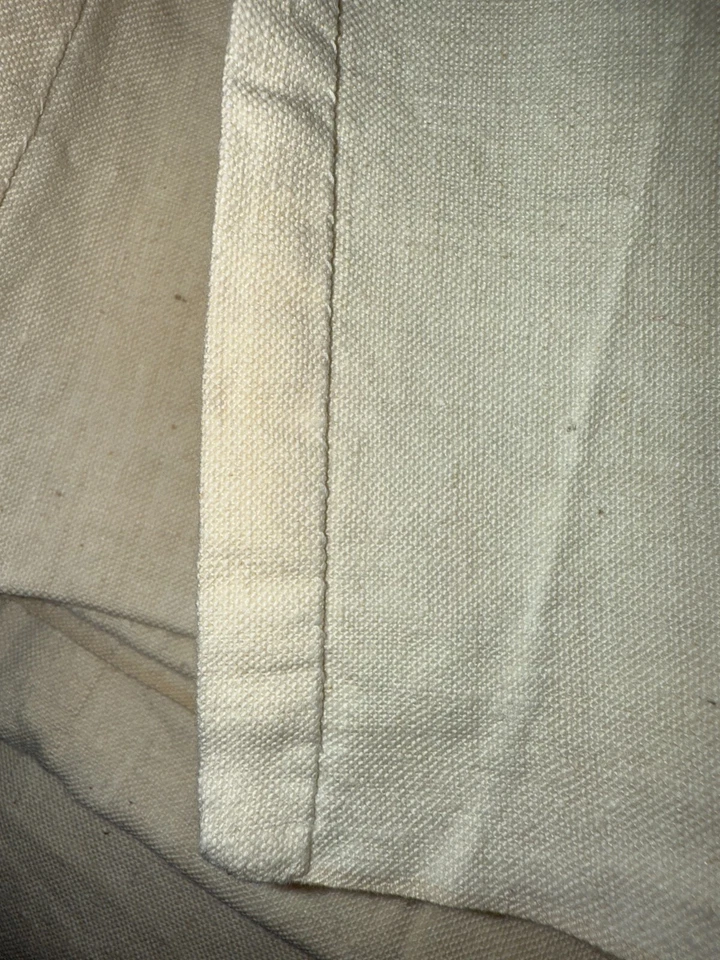 drap toile tissu en métis bis ancien 215 cm x 320 cm Réf D402 - Photo 2/3