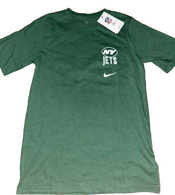 Nike Men's New York Jets Gotham City Football Tee, Green, S