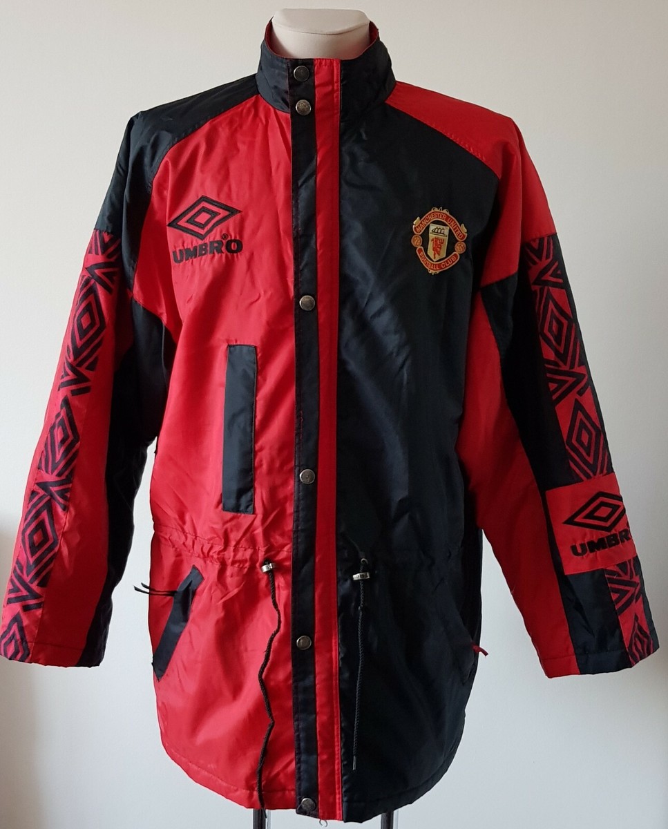 Manchester United 1992 - 1993 rare Top training Umbro Jacket size