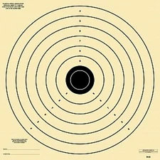 (2) B-22 Official Army "L" Targets, 28" x 28" + (16) B-23 Replacement Centers