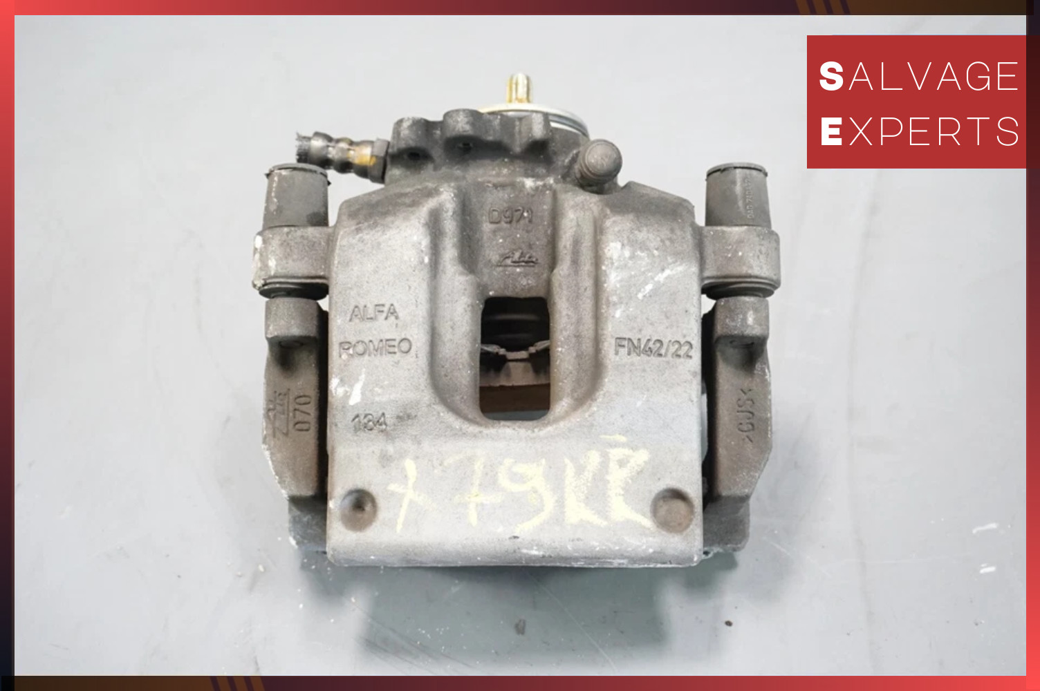 2017-2020 MASERATI GHIBLI Rear Left Driver Brake Caliper Carrier Bracket OEM