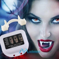 Retractable Vampire Teeth Halloween Cosplay Makeup Zombie Teeth Horrific Fangs
