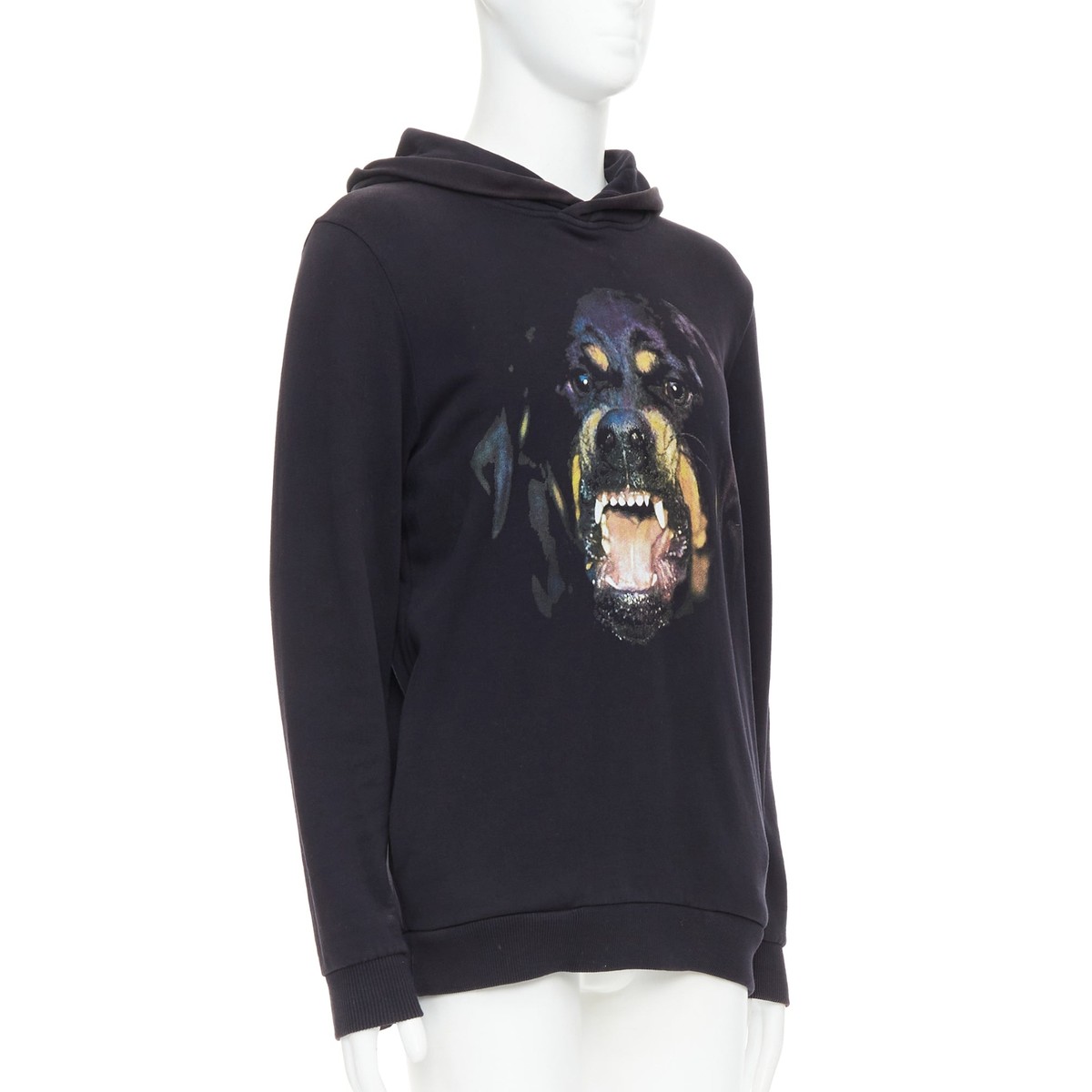 GIVENCHY Riccardo Tisci 2012 Rottweiler cotton hoodie
