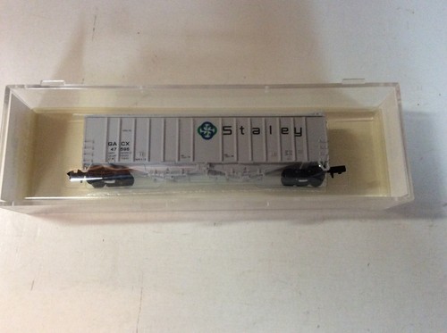 Bowser #37001 escala N "Staley" GATX 50' tolva de deslizamiento aéreo Rd. #47596 | Zustand: New