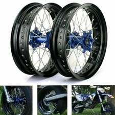 17" Supermoto Felgen Radsatz Räder für HUSQVARNA FC FE TC TE FX TX 125-501 14-23