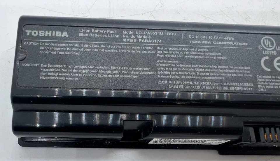 Batería de portátil OEM PA5024U-1BRS para Toshiba Satellite C840 C850 L70 L75D Foto 4 de 4