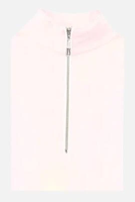 Tailored Sportsman ICEFIL Long Sleeve Ziptop Shirt - Almost There Pink/Silver