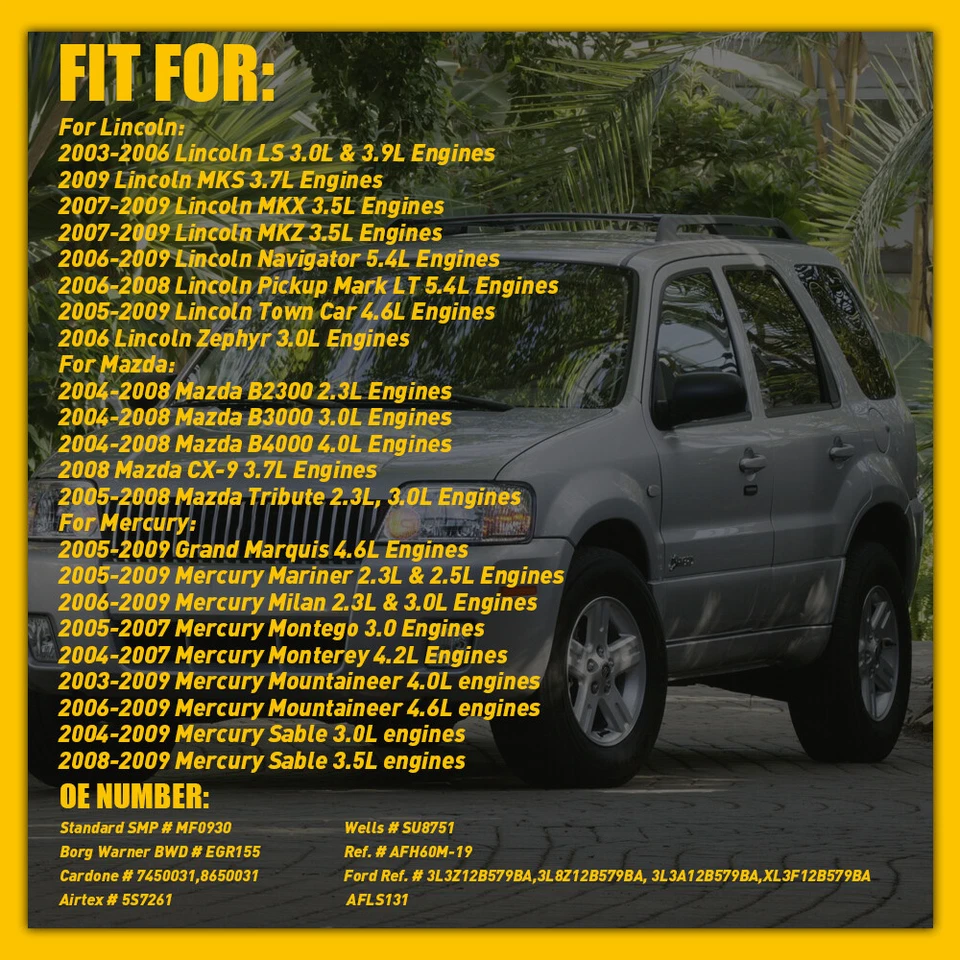 For 2005-2009 Ford E-250 E-350 &E-450 Super Duty?MASS AIR FLOW METER SENSOR MAF - Image 3 of 4