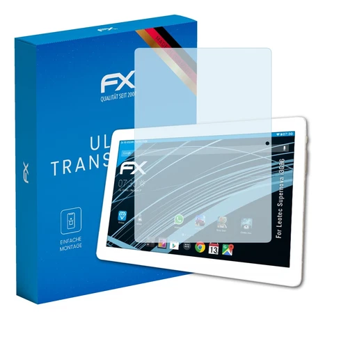 atFoliX 2x Displayschutzfolie für Leotec Supernova i3G96 Schutzfolie klar Folie