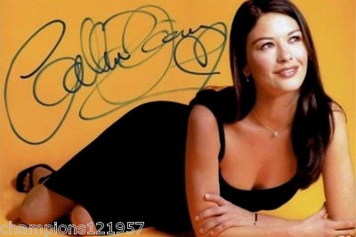 Catherine Zeta Jones ++Autogramm++ ++Sexy Filmstar++