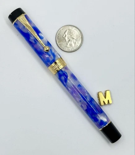 Jinhao 1 Million Fountain Pen Centennial Resin Series Rock Blue Mf