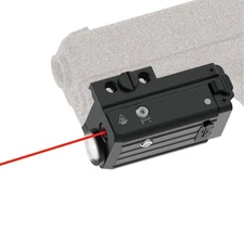 Aluminum Pistol Flashlight Laser Light Combo Tactical Light Red Laser Sight Beam