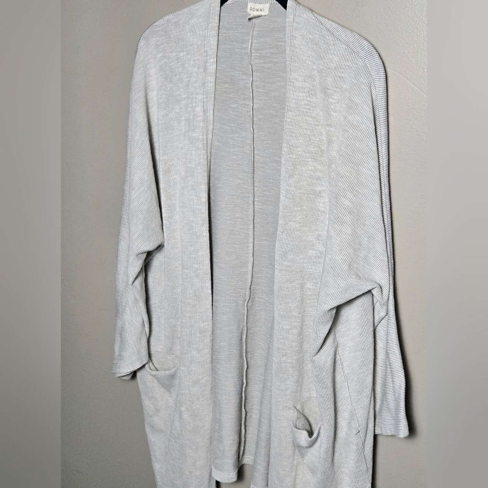 Anthropologie Donni Ribbed Elevated Basic Cardiga… - image 2