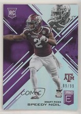 2017 Panini Elite Draft Picks Aspirations Purple 89/99 Speedy Noil #195 pm6