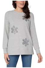 Jingle Belles by Kim Gravel Women's Golden Girls Holiday Heather Grey