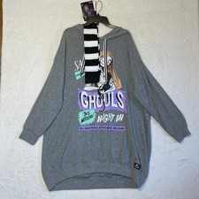 Disney Tim Burtons The Nightmare Before Christmas Sally Ghouls Night In Hoodie2X