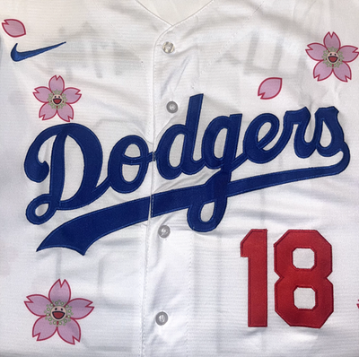 YOSHINOBU YAMAMOTO #18 Los Angeles Dodgers Kanji Edition Tokyo