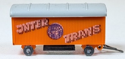 Spur N,  Packwagen Dnter-trans, 1/160, NO BOX, #BE1690