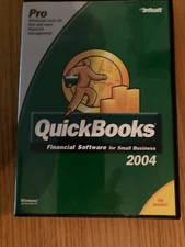 Intuit QuickBooks PRO 2004 Small Business Windows 98/ME/2000/XP
