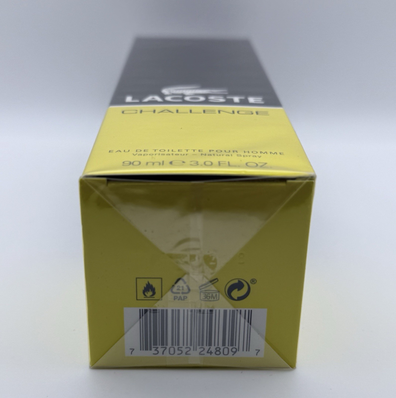 Lacoste Challenge  Eau de Toilette Pour Homme 3.0 oz Discontinued NEW SEALED thumbnail 3