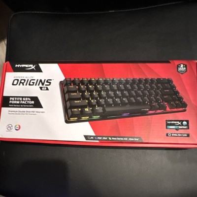 HyperX Alloy Origins 65 65% RGB Mechanical Gaming Keyboard Wired Black