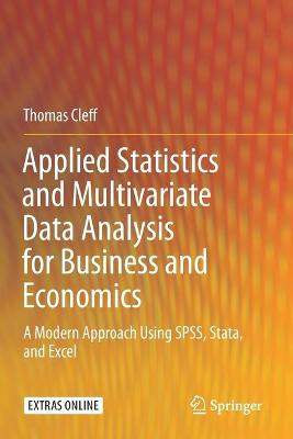 Angewandte Statistik und multivariate Datenanalyse für Unternehmen... - 9783030177690