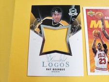 Ray Bourque Boston Bruins 2007 - 2008 UD The Cup Limited Logos Blank Back